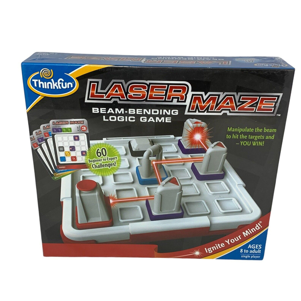 ThinkFun Laser Maze Beam-Bending Logic Game 2012 (NEW)